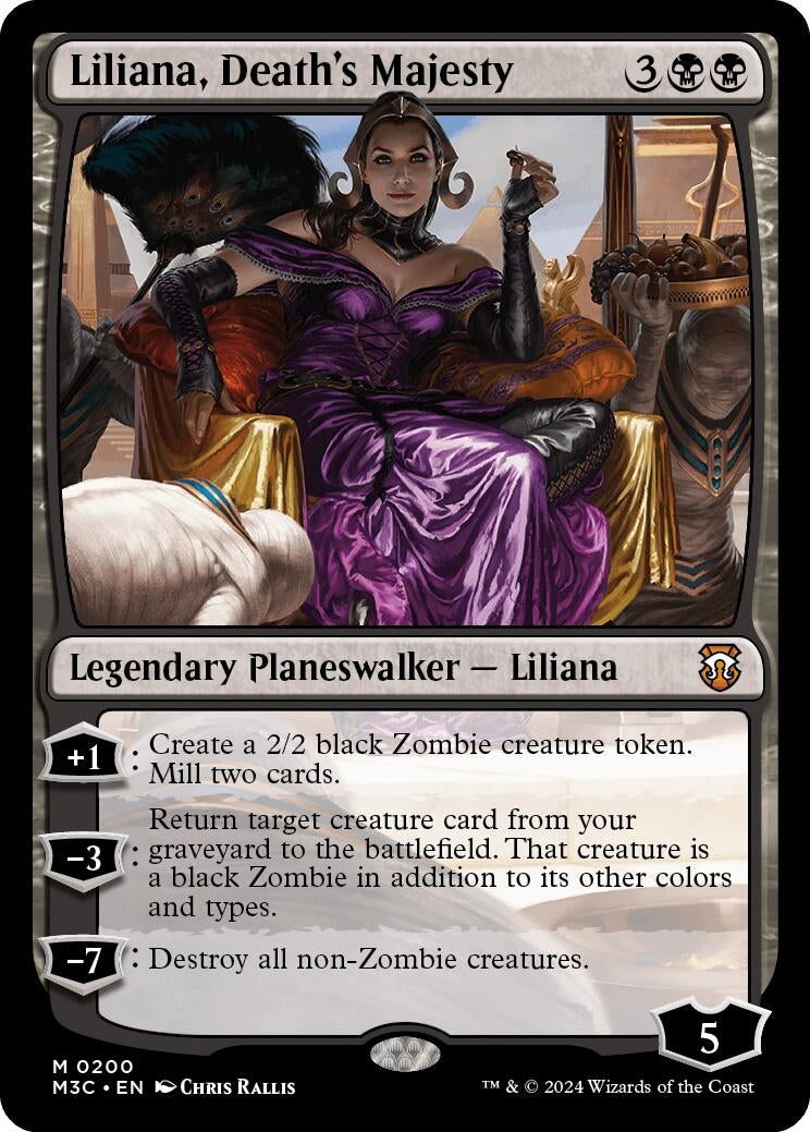 Liliana, Death's Majesty (200) (M3C)