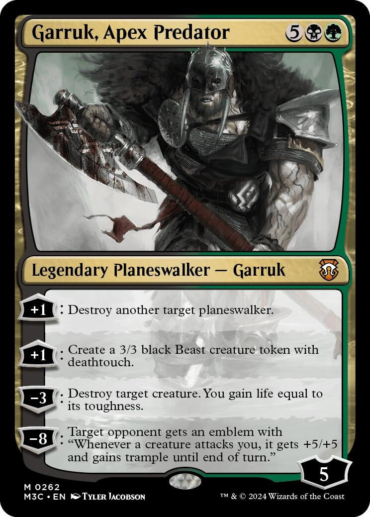Garruk, Apex Predator (262) (M3C)