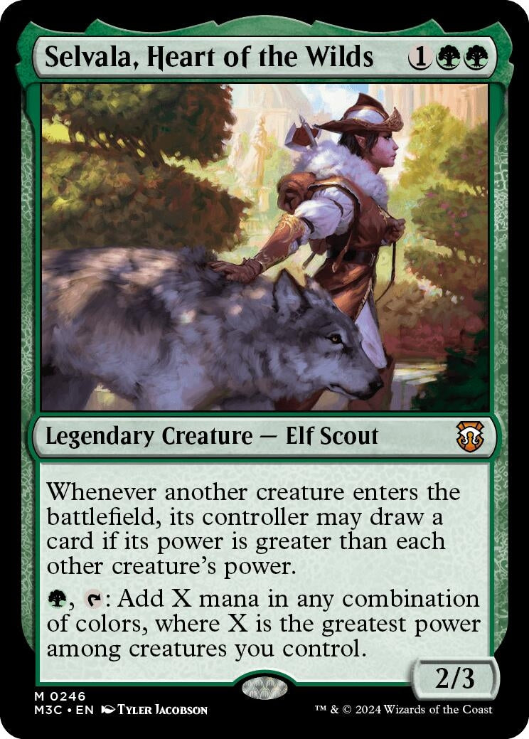 Selvala, Heart of the Wilds (246) (M3C)