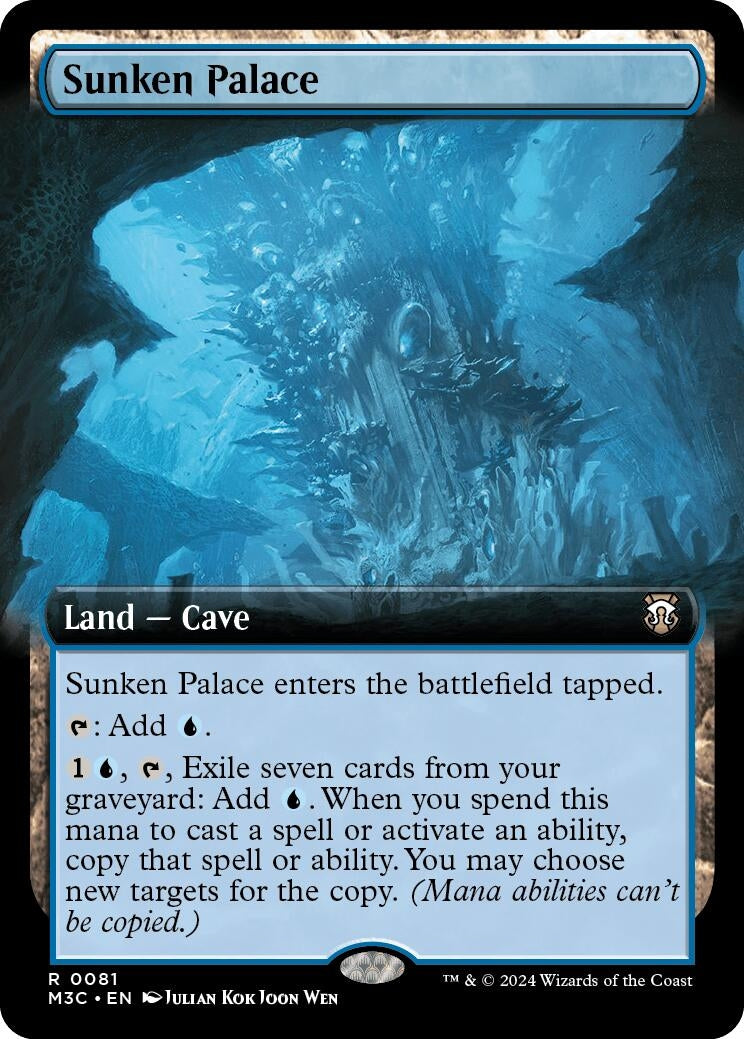 Sunken Palace (Extended Art) (Ripple Foil) (81) (M3C)