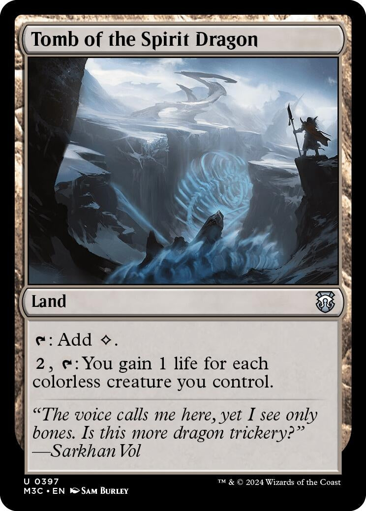 Tomb of the Spirit Dragon (Ripple Foil) (397) (M3C)