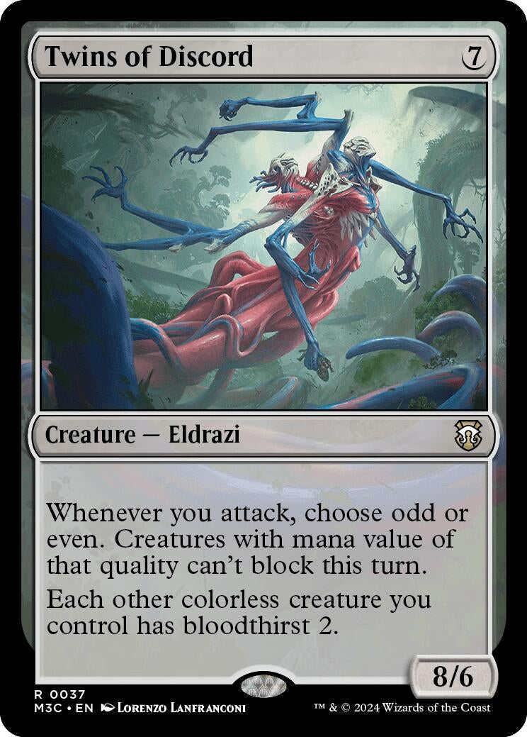 Twins of Discord (Ripple Foil) (37) (M3C)