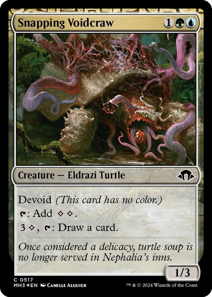 Snapping Voidcraw (Ripple Foil) (517) (MH3)