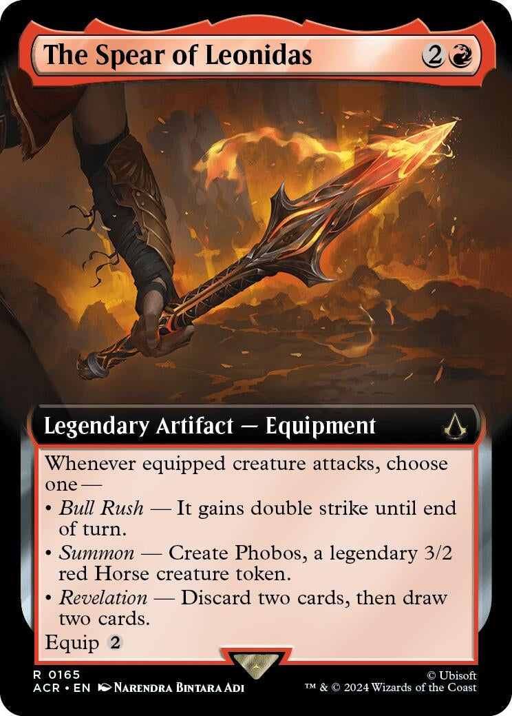 The Spear of Leonidas (Extended Art) (165) (ACR)