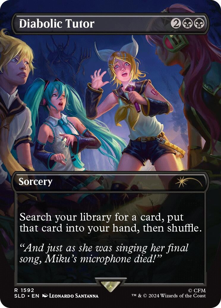 Diabolic Tutor (1592) (1592) (SLD)