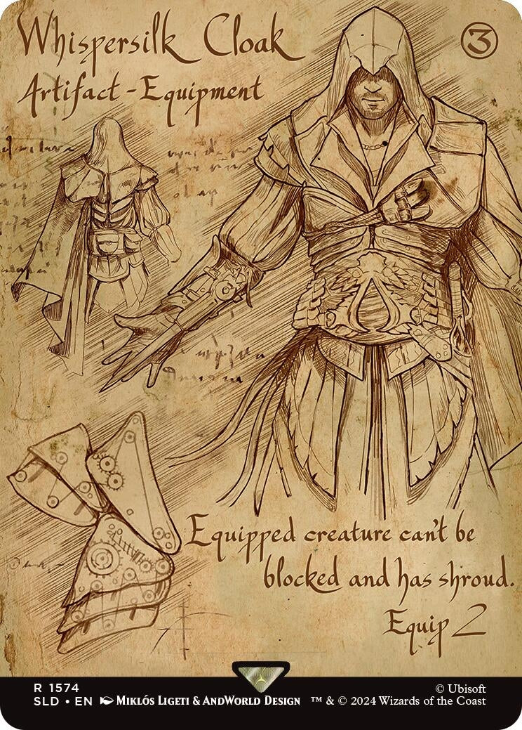 Whispersilk Cloak (1574) (1574) (SLD)