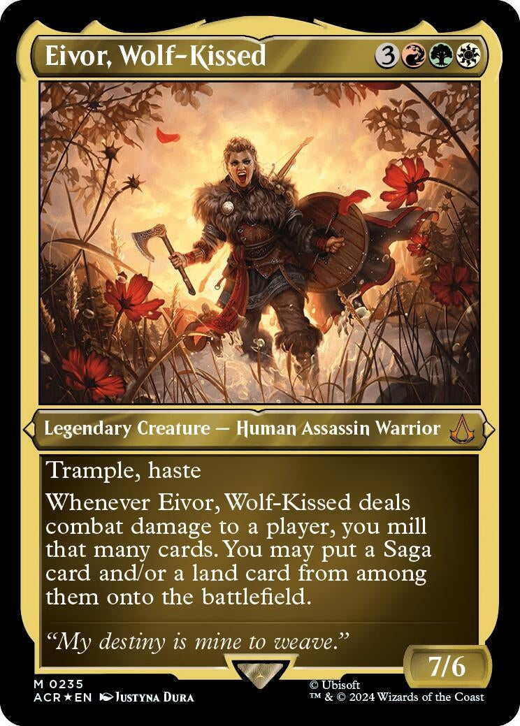 Eivor, Wolf-Kissed (Foil Etched) (235) (ACR)