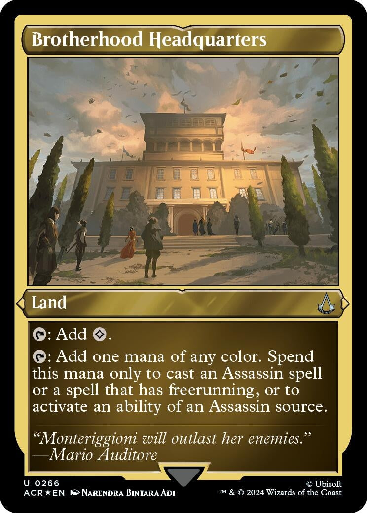 Brotherhood Headquarters (Foil Etched) (266) (ACR)