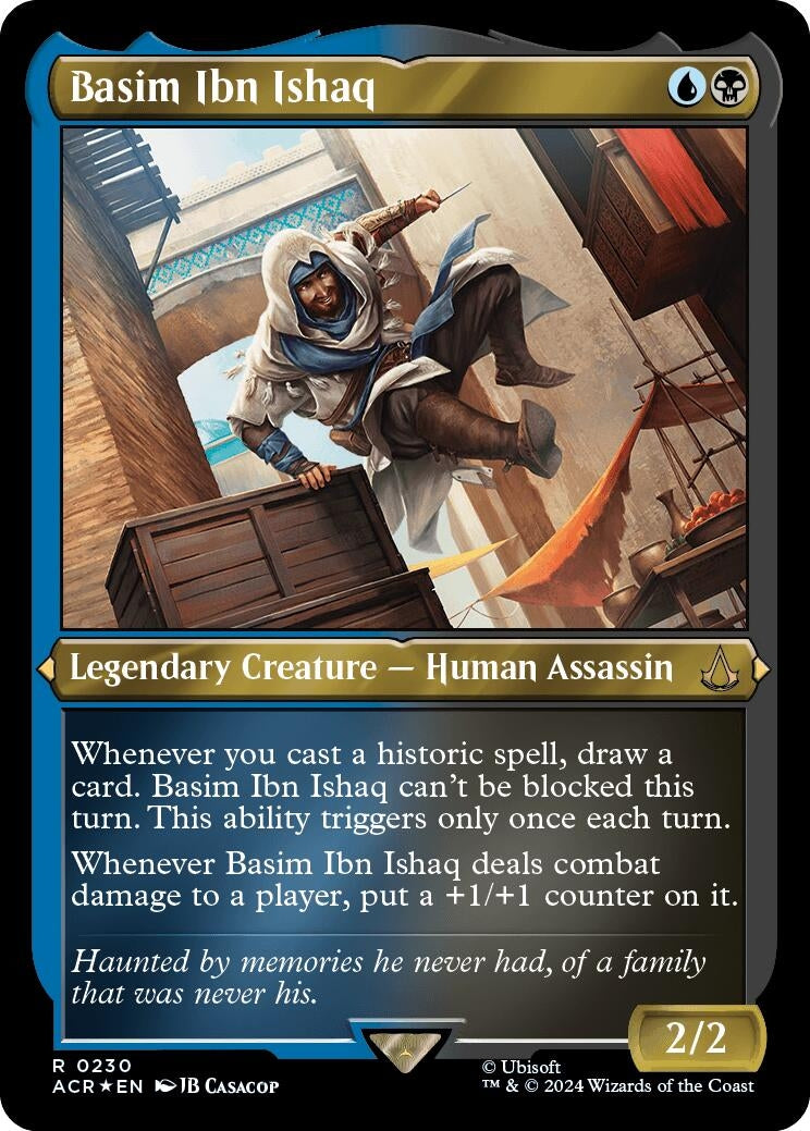 Basim Ibn Ishaq (Foil Etched) (230) (ACR)