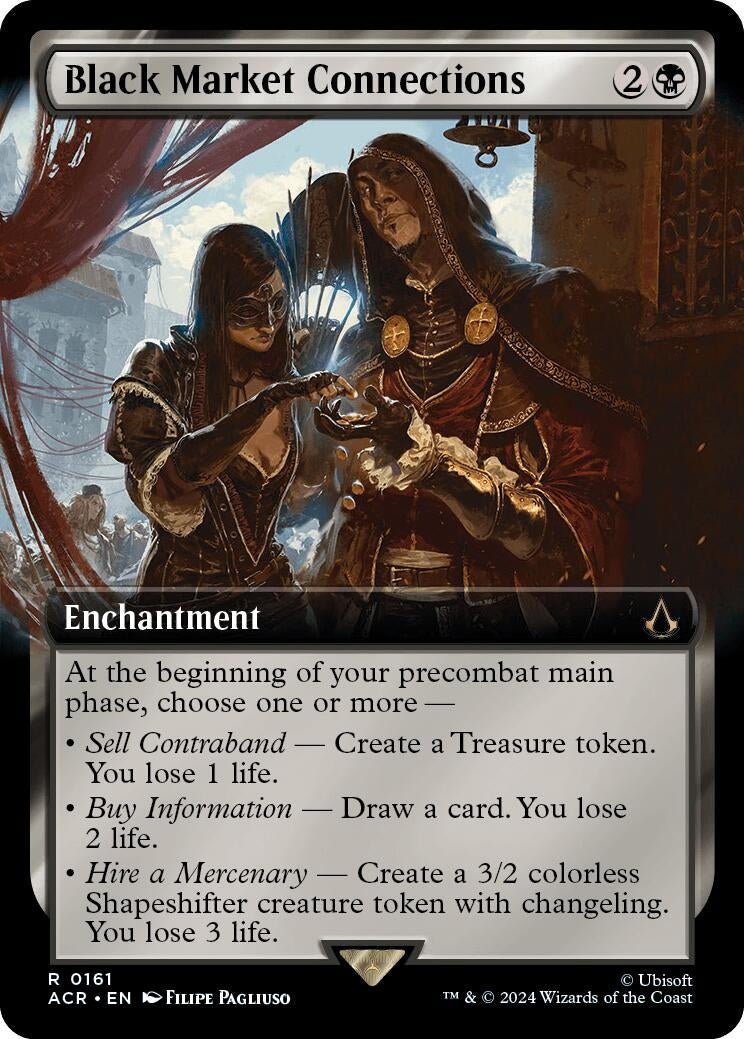 Black Market Connections (Extended Art) (161) (ACR)