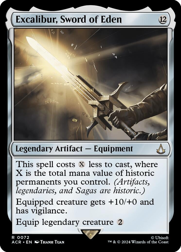 Excalibur, Sword of Eden (72) (ACR)