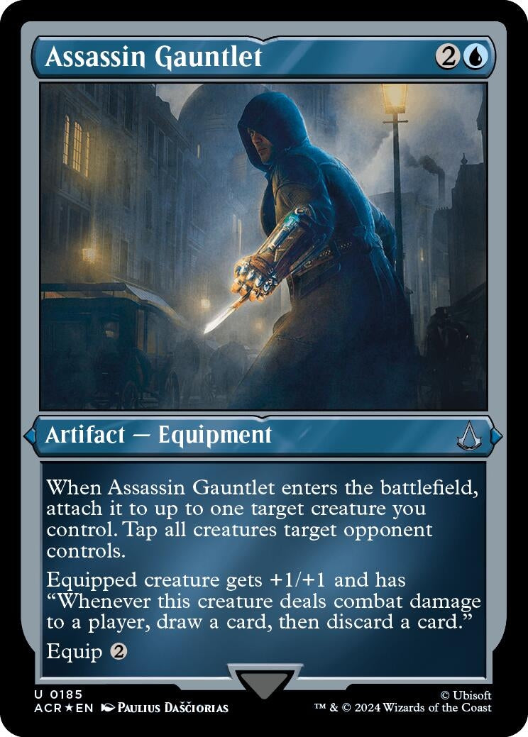 Assassin Gauntlet (Foil Etched) (185) (ACR)