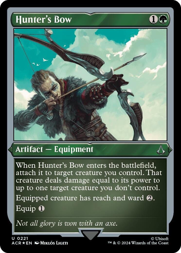 Hunter's Bow (Foil Etched) (221) (ACR)