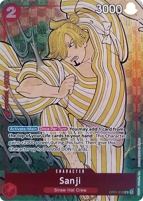 Sanji (English Version 1st Anniversary Set) (OP01-013) (OP-PR)