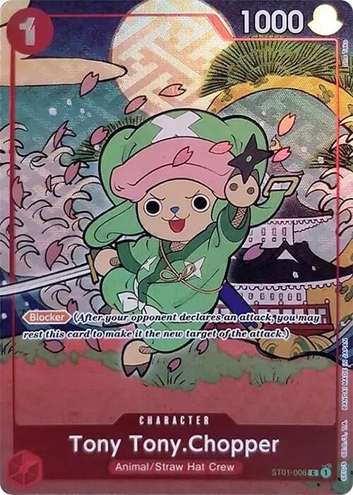 Tony Tony.Chopper (English Version 1st Anniversary Set) (ST01-006) (OP-PR)