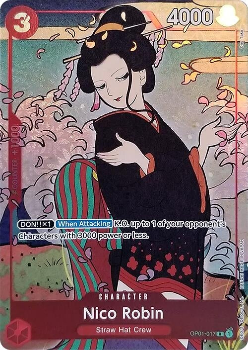 Nico Robin (English Version 1st Anniversary Set) (OP01-017) (OP-PR)