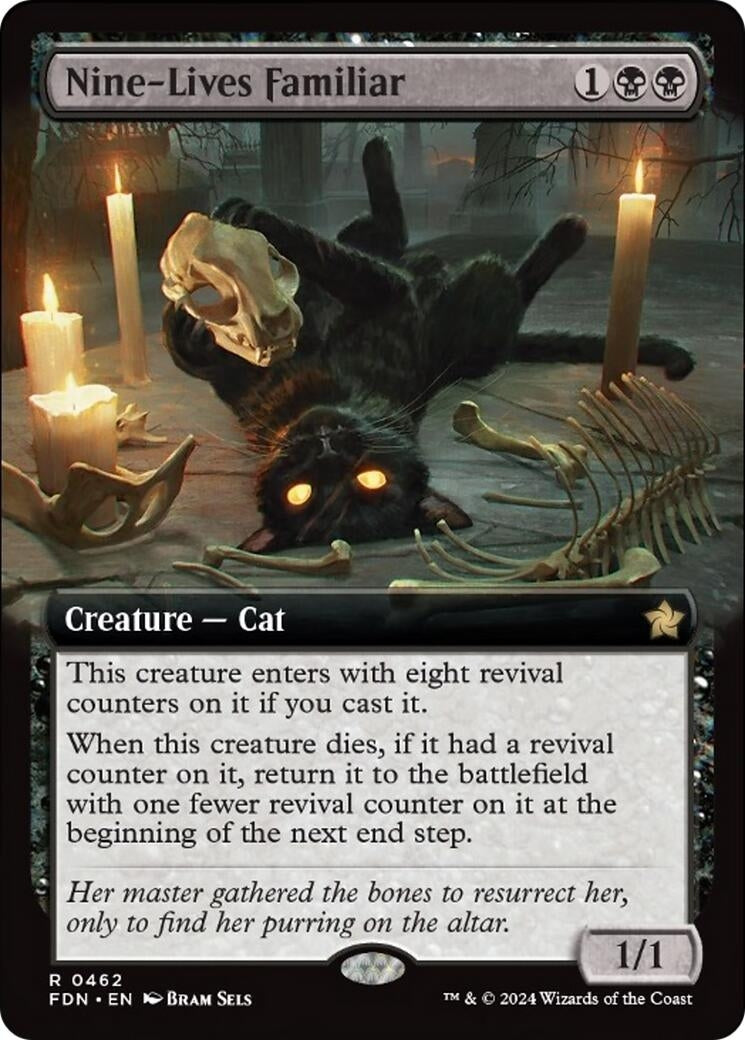 Nine-Lives Familiar (Extended Art) (462) (FDN)