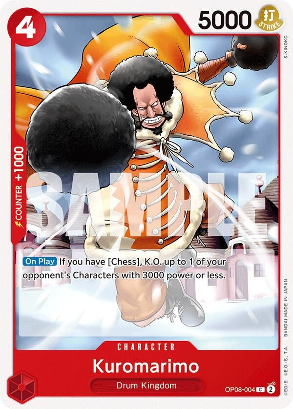Image for Kuromarimo (OP08-004) (OP08) - One Piece Card Game