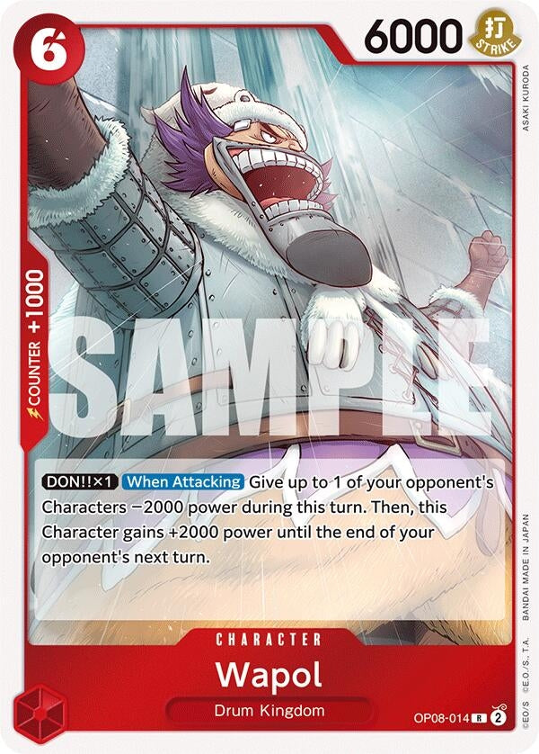 Image for Wapol (OP08-014) (OP08) - One Piece Card Game