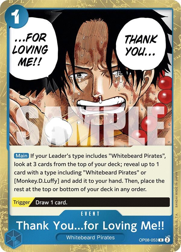 Thank You...for Loving Me!! (OP08-053) (OP08)