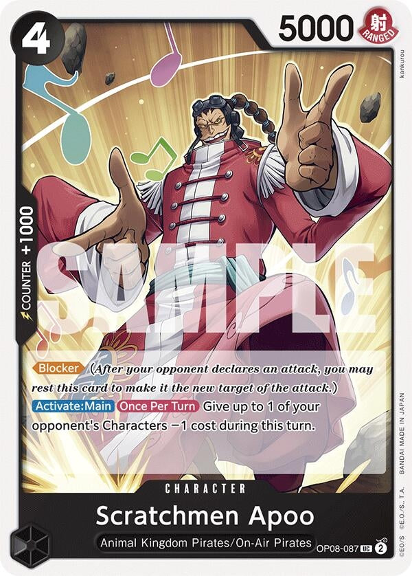 Scratchmen Apoo (OP08-087) (OP08)