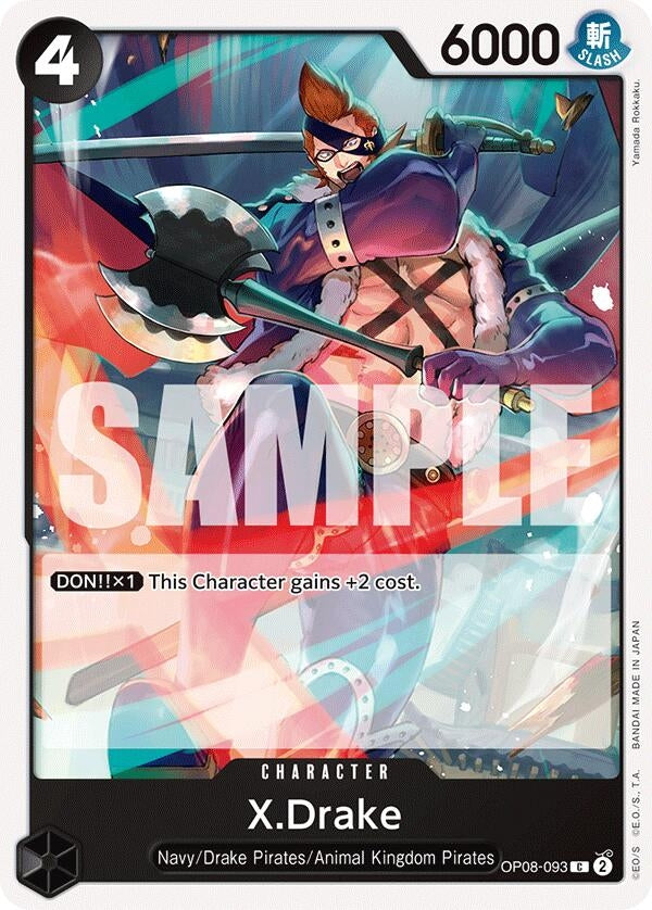 X.Drake (OP08-093) (OP08)