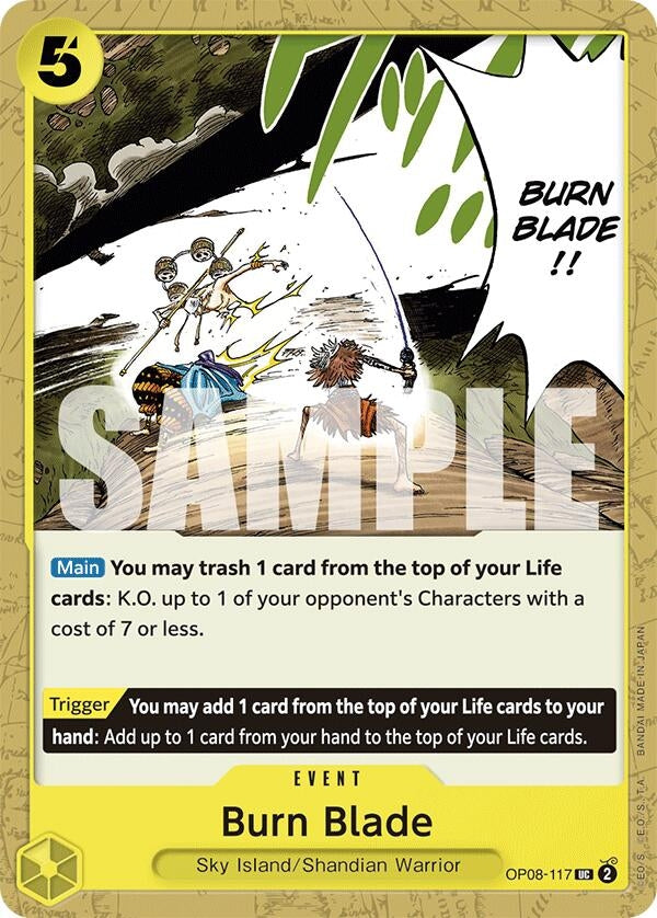 Burn Blade (OP08-117) (OP08)