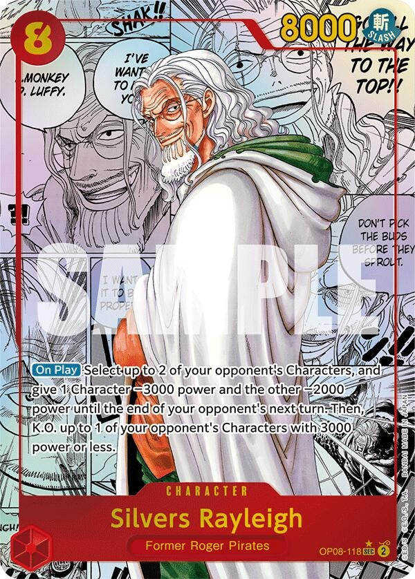 Silvers Rayleigh (Parallel) (Manga) (OP08-118) (OP08)