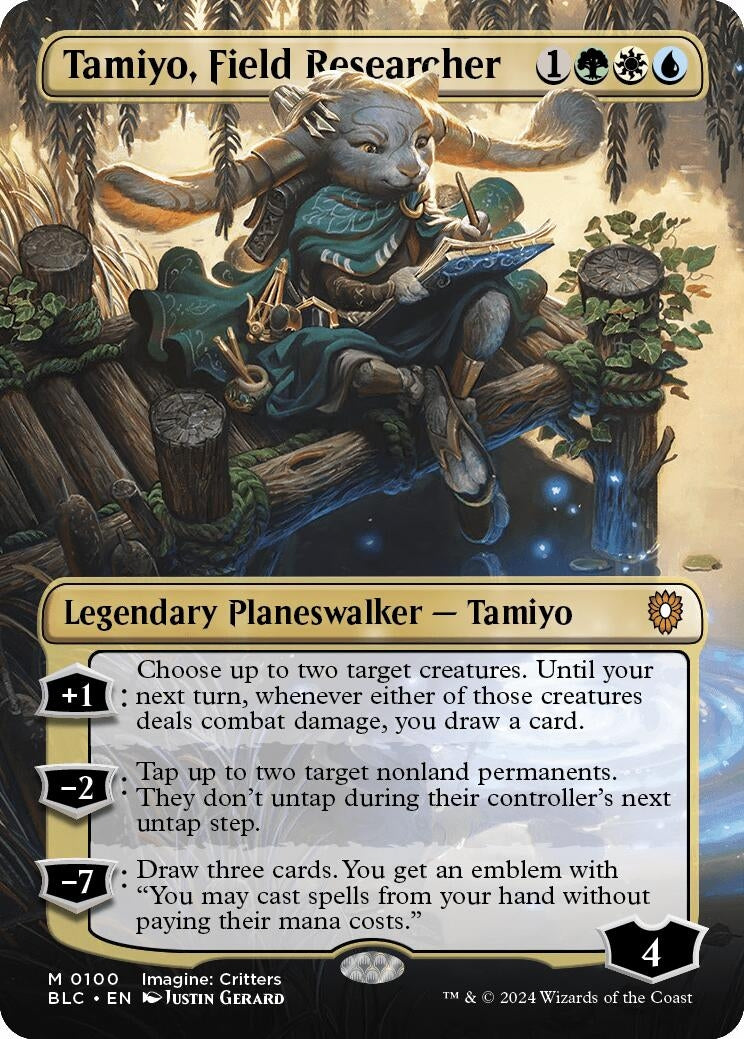 Tamiyo, Field Researcher (Borderless) (100) (BLC)