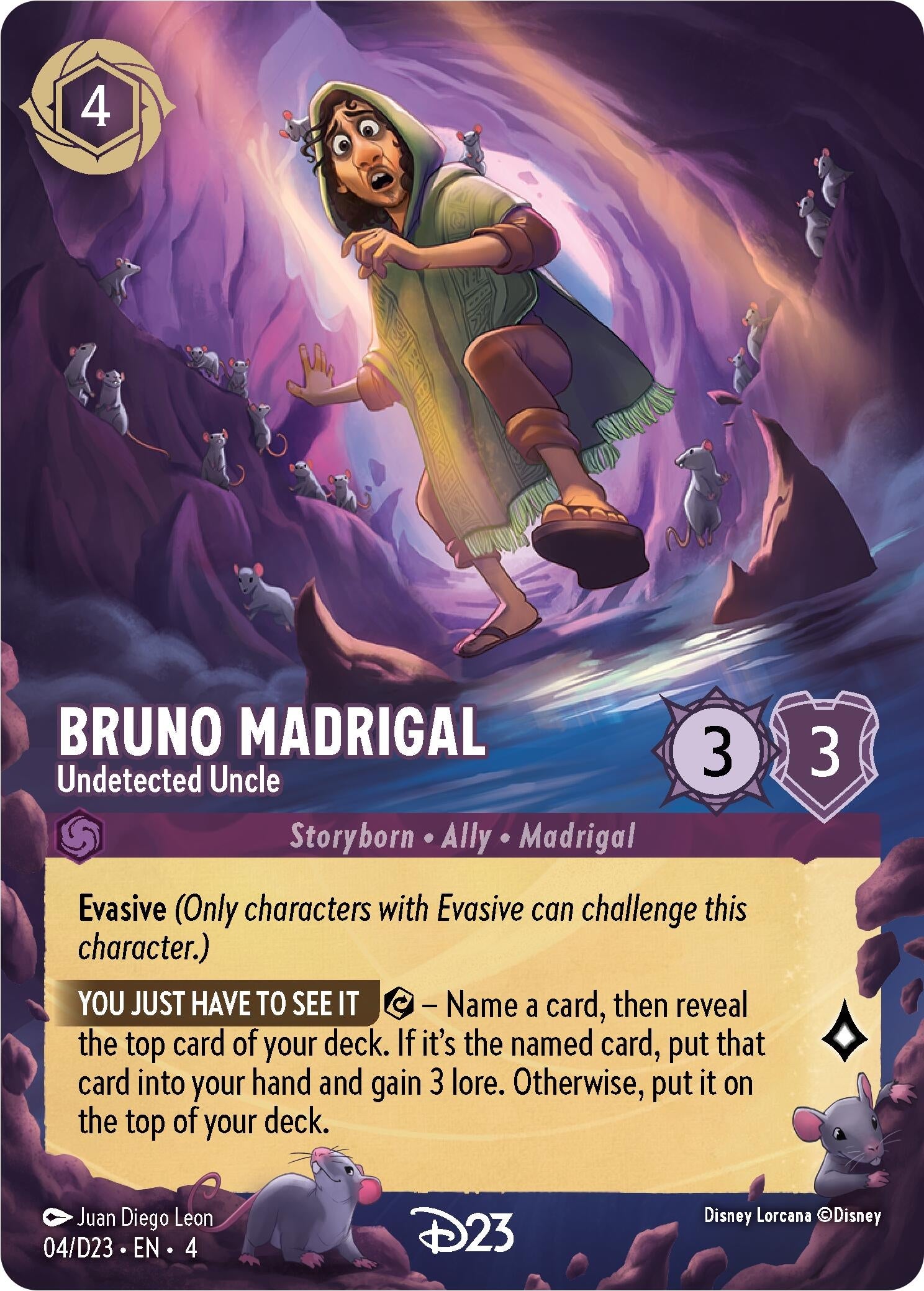 Bruno Madrigal - Undetected Uncle (4) (D23)