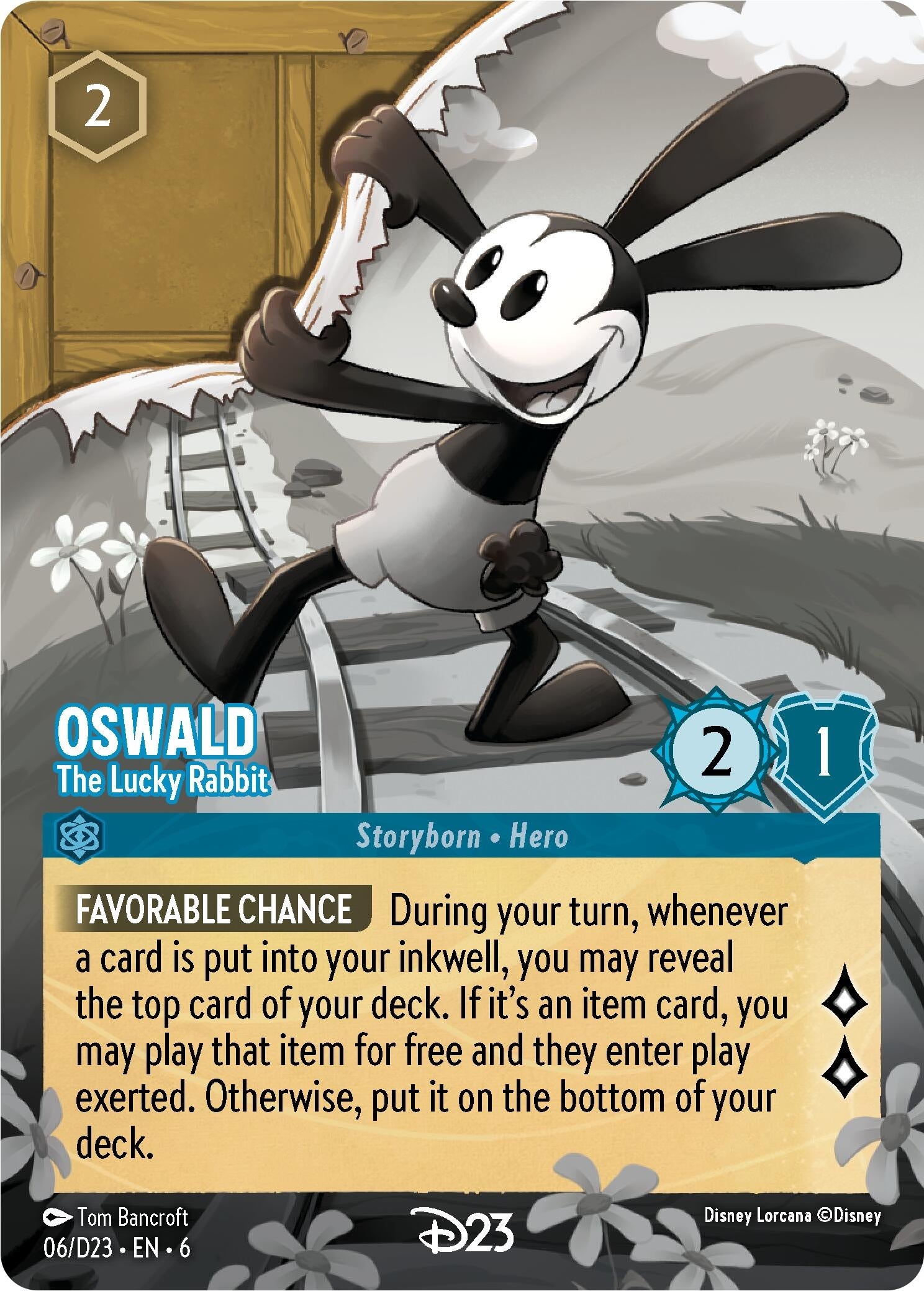 Oswald - The Lucky Rabbit (6) (D23)