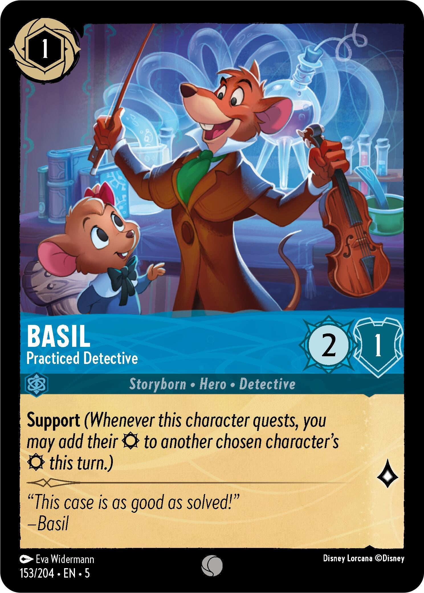 Basil - Practiced Detective (153/204) (5)