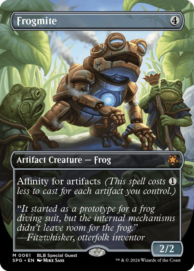 Frogmite (Borderless) (61) (SPG)