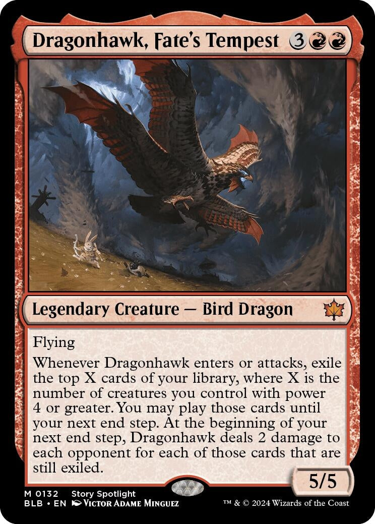 Dragonhawk, Fate's Tempest (132) (BLB)