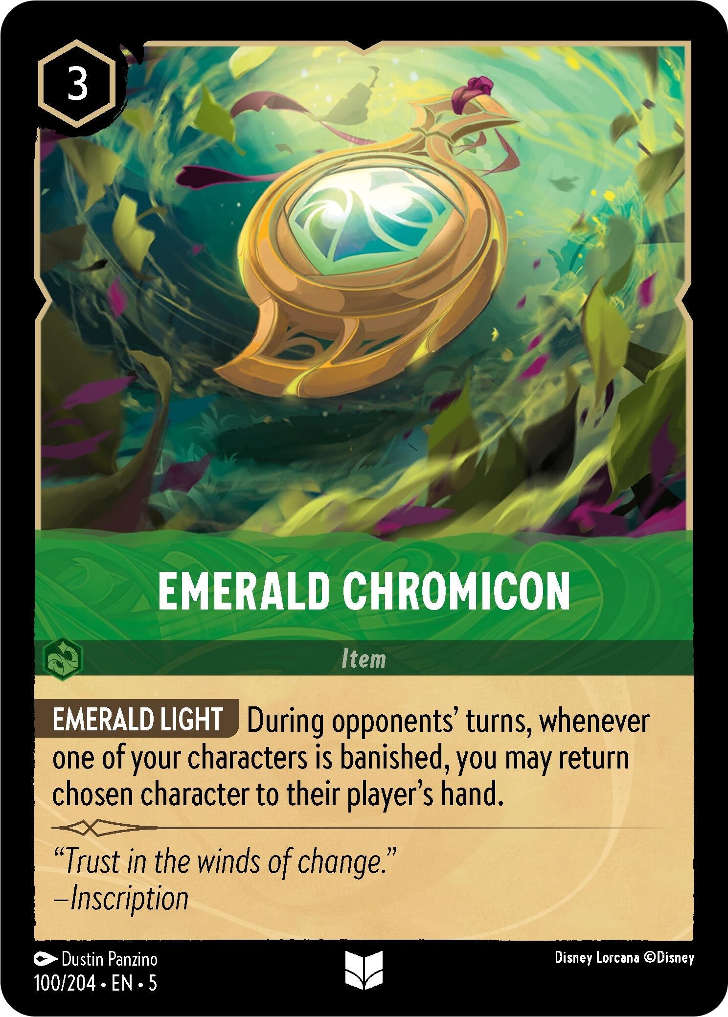 Emerald Chromicon (100/204) (5)