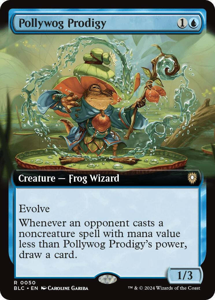 Pollywog Prodigy (Extended Art) (50) (BLC)
