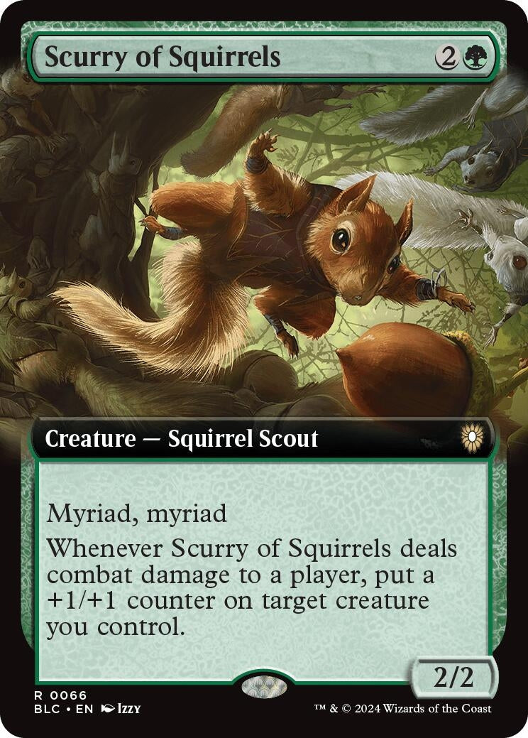 Scurry of Squirrels (Extended Art) (66) (BLC)