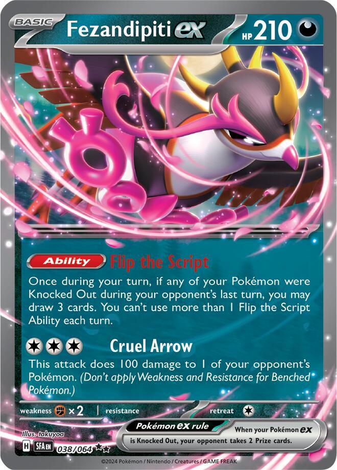 Trainer's Toolkit 2025 Sealed Card Pack Deck Starter Fezandipiti ex