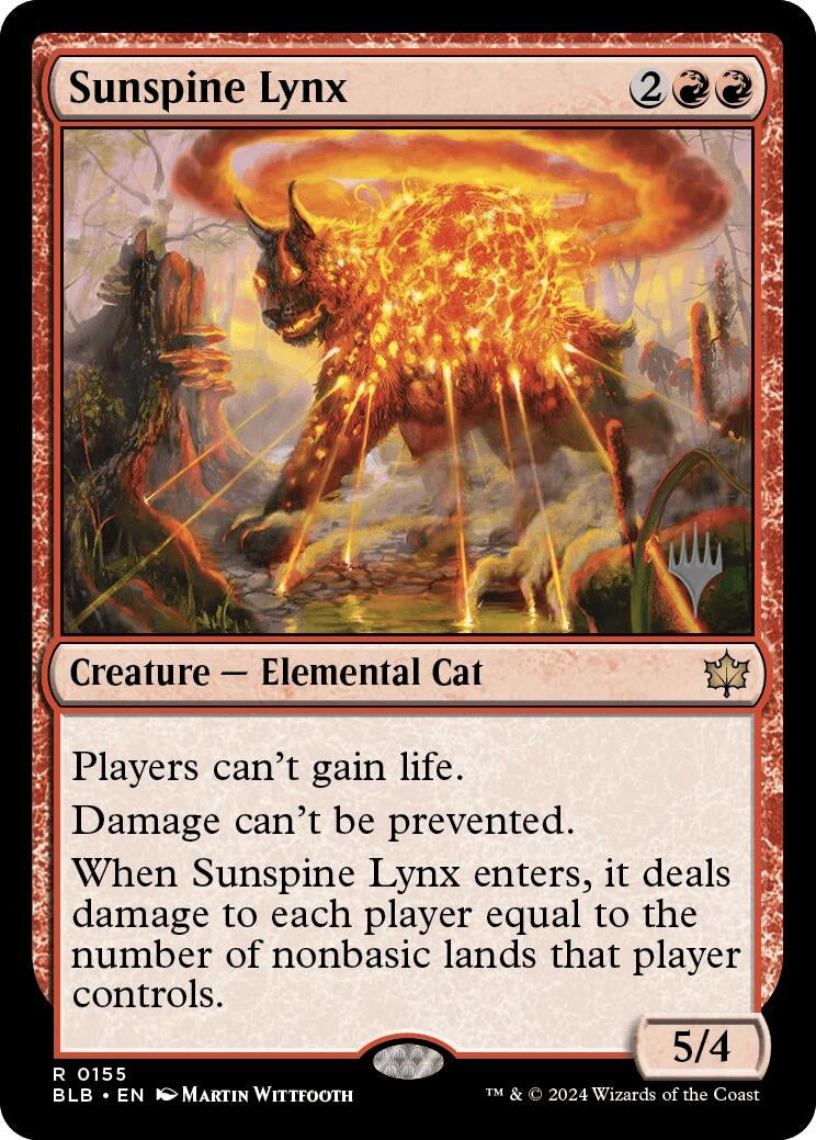 Sunspine Lynx (155) (PPBLB)