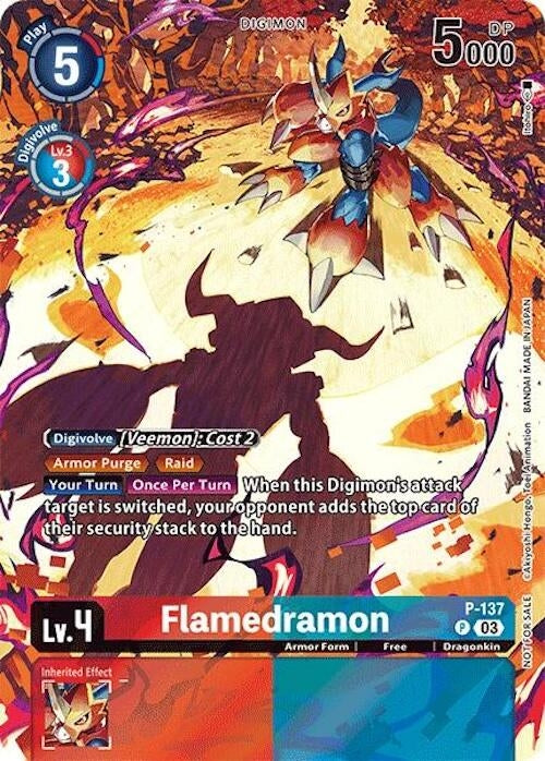 Flamedramon (Update Pack 2024) (P-137 P) (D-PR)