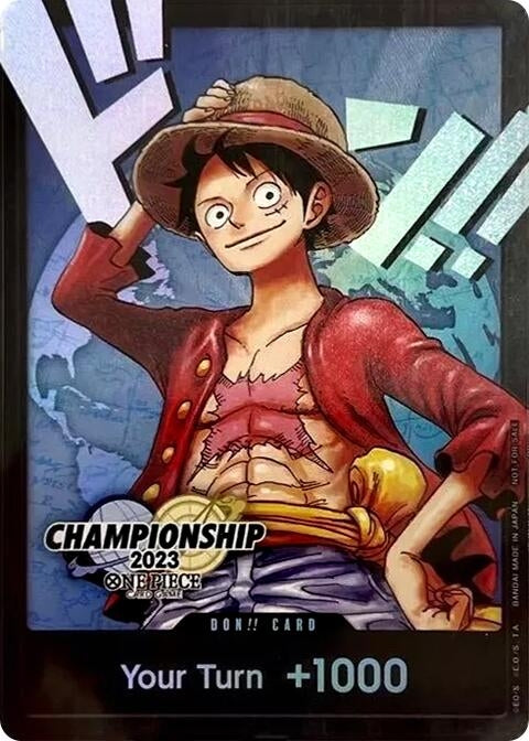 DON!! Card (Monkey.D.Luffy) (2023 World Championship Finals) (OP-PR)