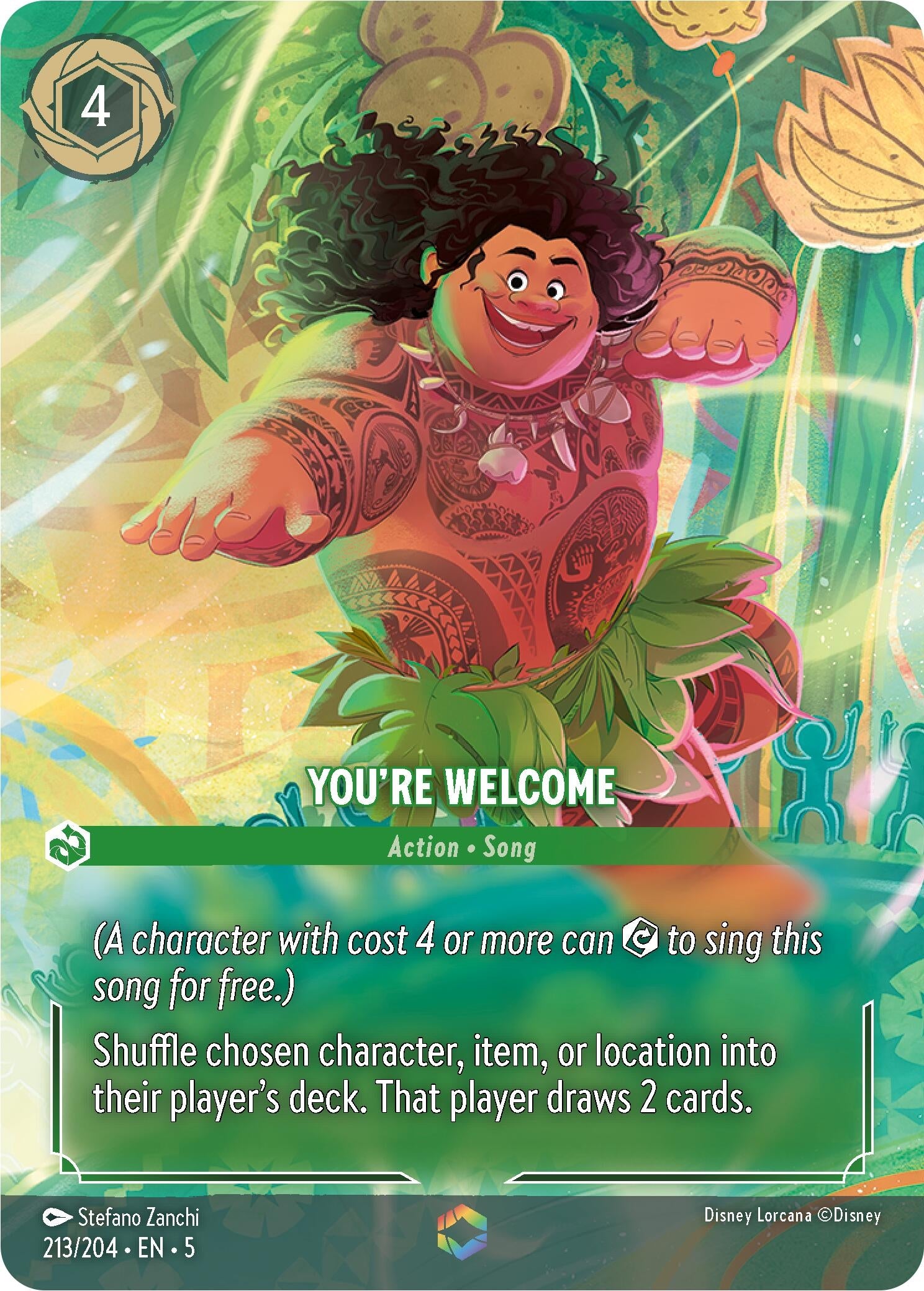 You're Welcome (Enchanted) (213/204) (5)