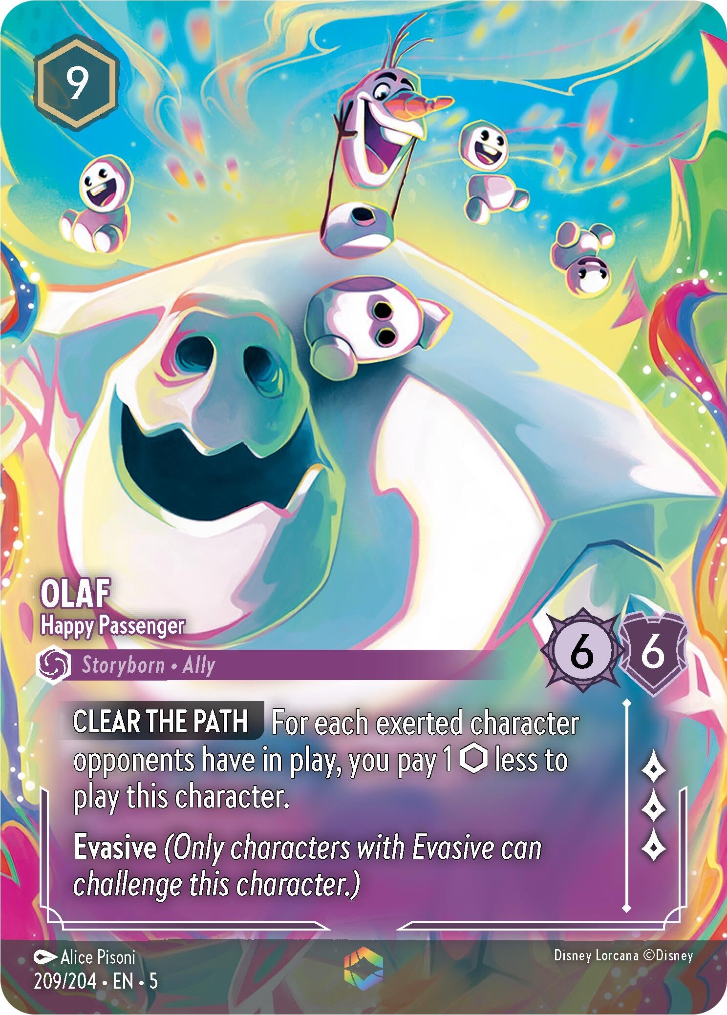 Olaf - Happy Passenger (Enchanted) (209/204) (5)