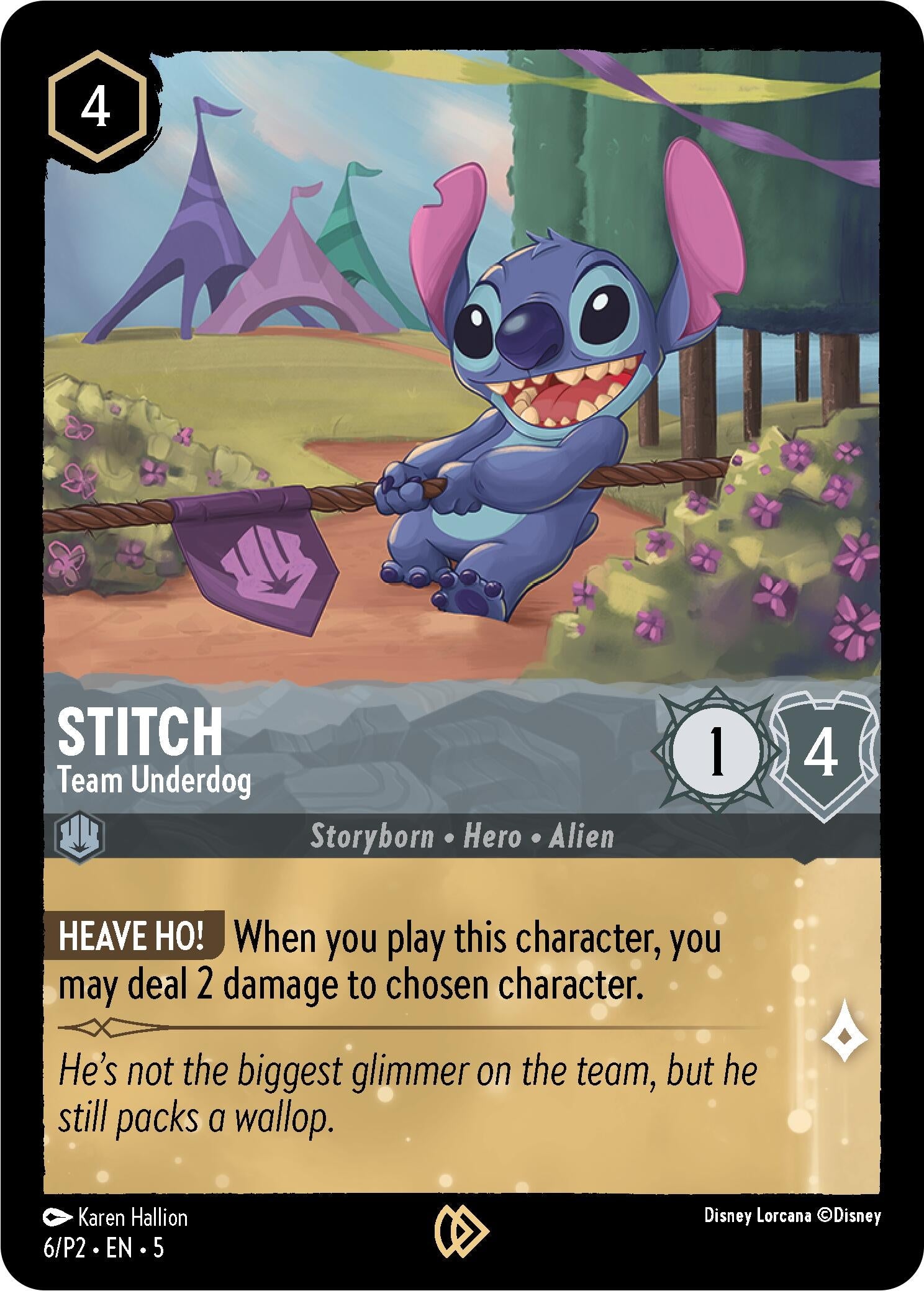 Stitch - Team Underdog (6) (DLPC)