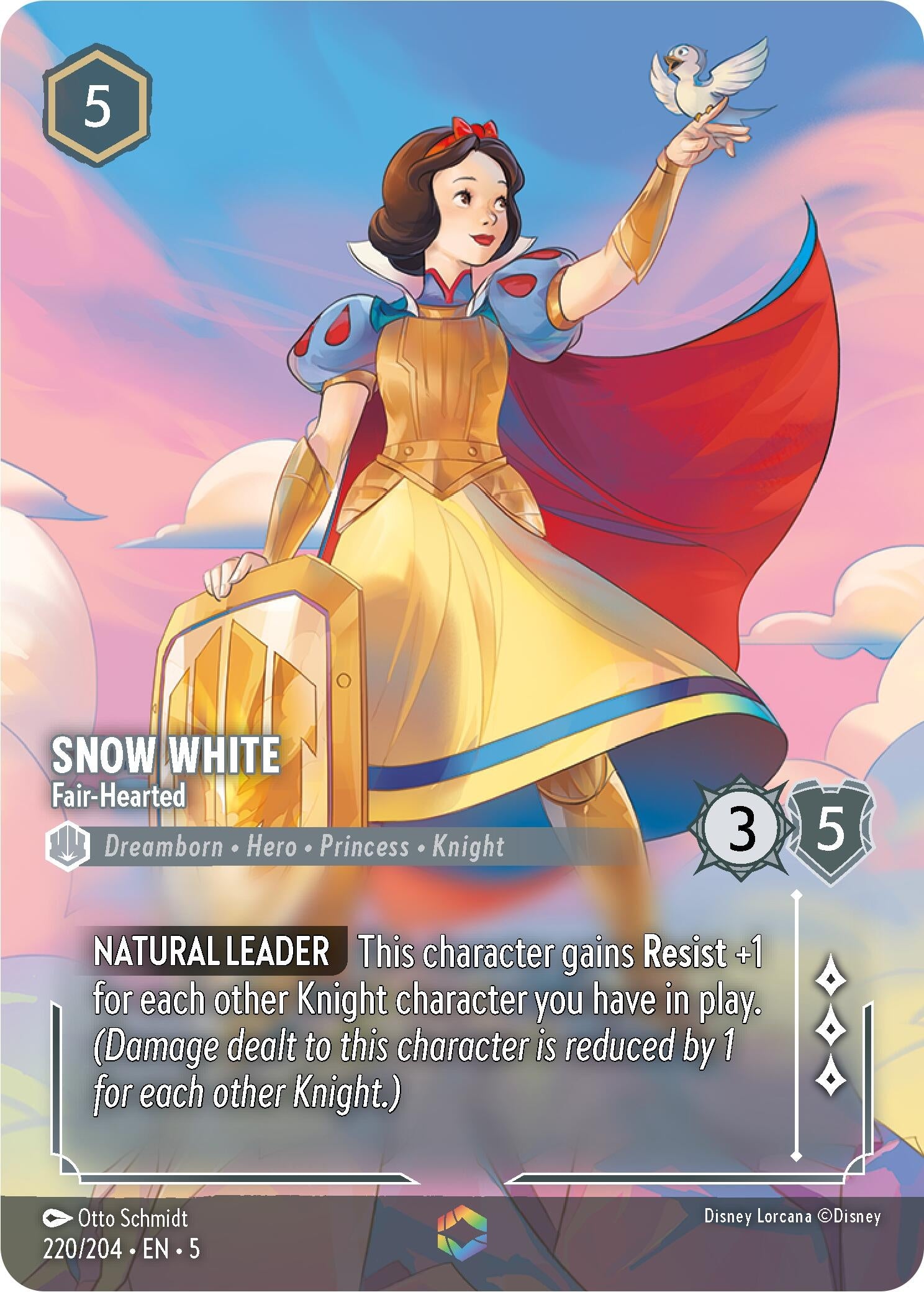 Snow White - Fair-Hearted (Enchanted) (220/204) (5)