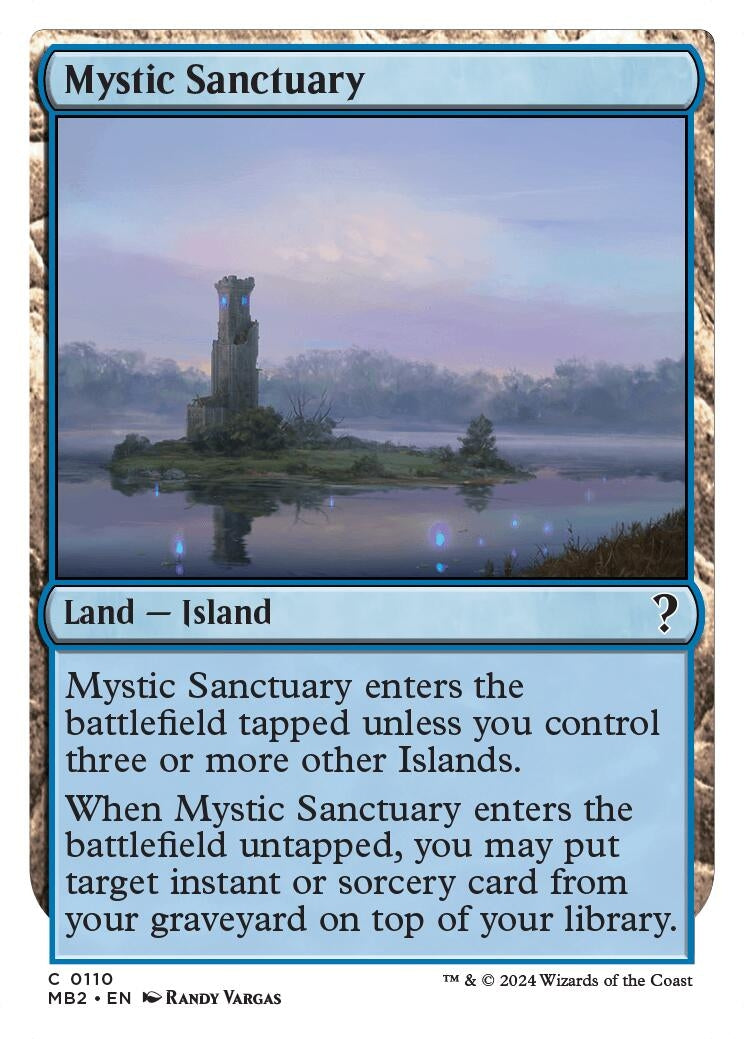 Mystic Sanctuary (White Border) (110) (MB2)