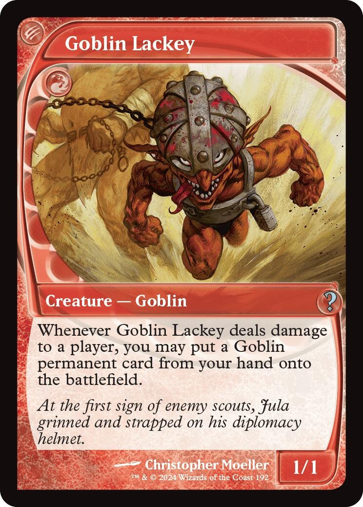 Goblin Lackey (Future Sight) (192) (MB2)