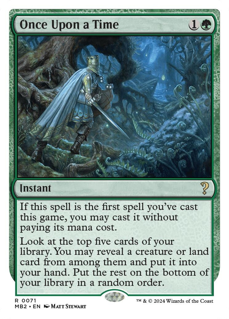 Once Upon a Time (White Border) (71) (MB2)
