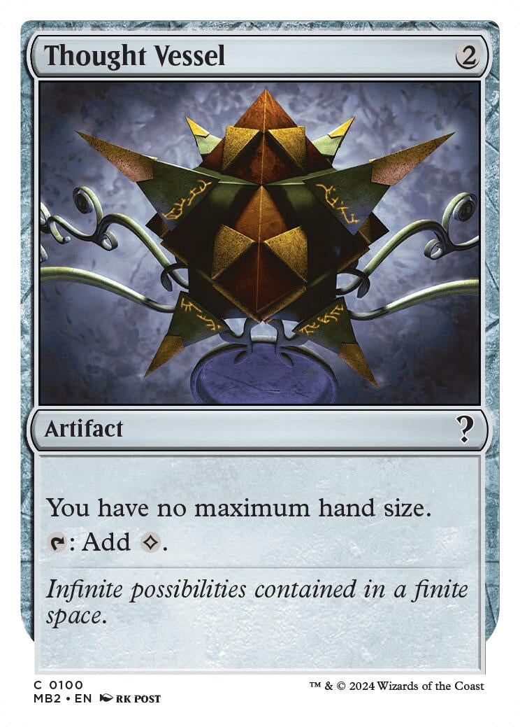 Thought Vessel (White Border) (100) (MB2)