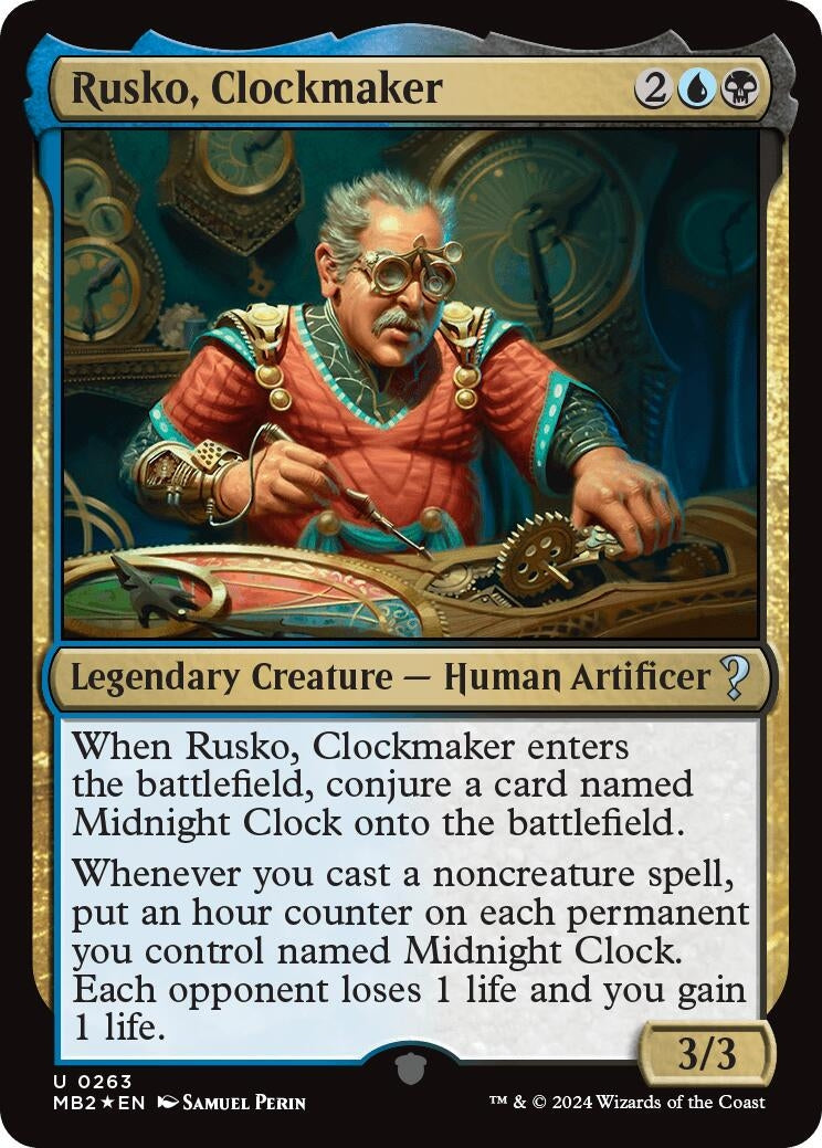 Rusko, Clockmaker (263) (MB2)
